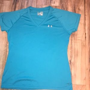 Blue under armor sport shirt